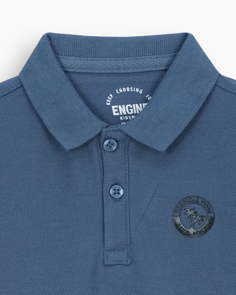 Boys Polo Tee - Engine - Buy Now