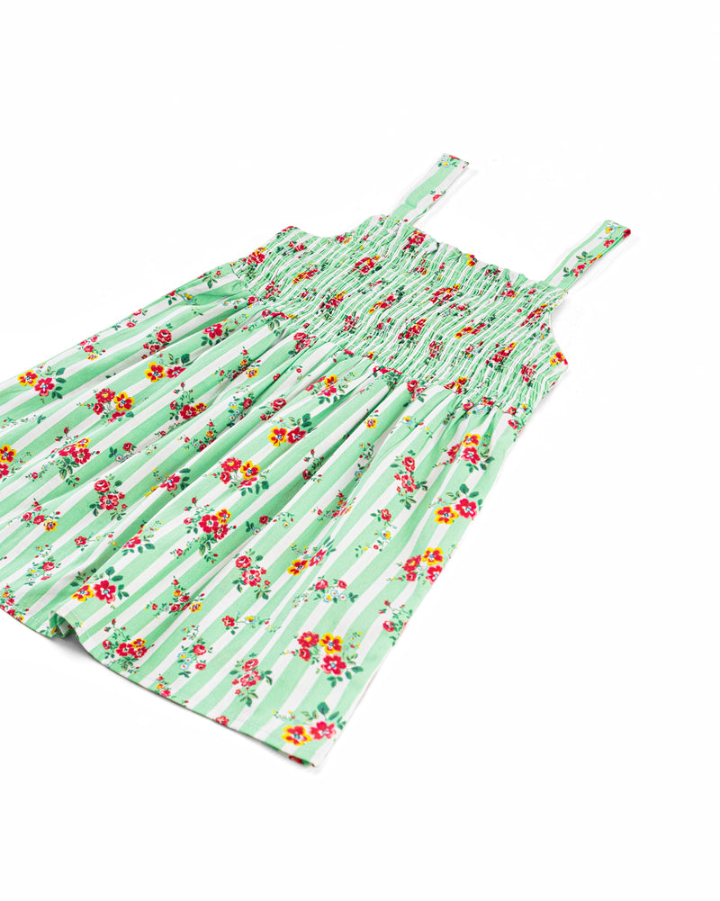 Girls Printed Smocking Dress - Engine - Buy Now