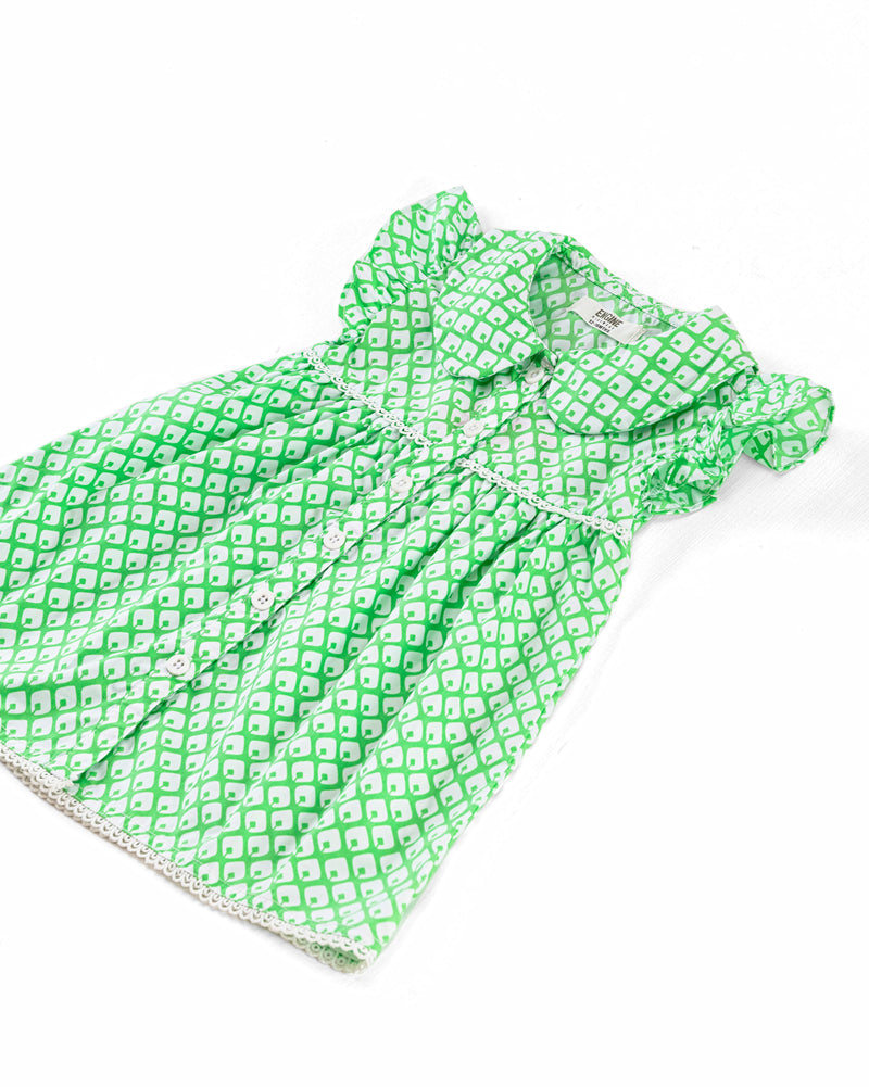 Girls Ruffle Printed Dress - Engine - Buy Now