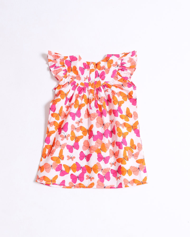 Girls All Over Printed Dress - Engine - Buy Now