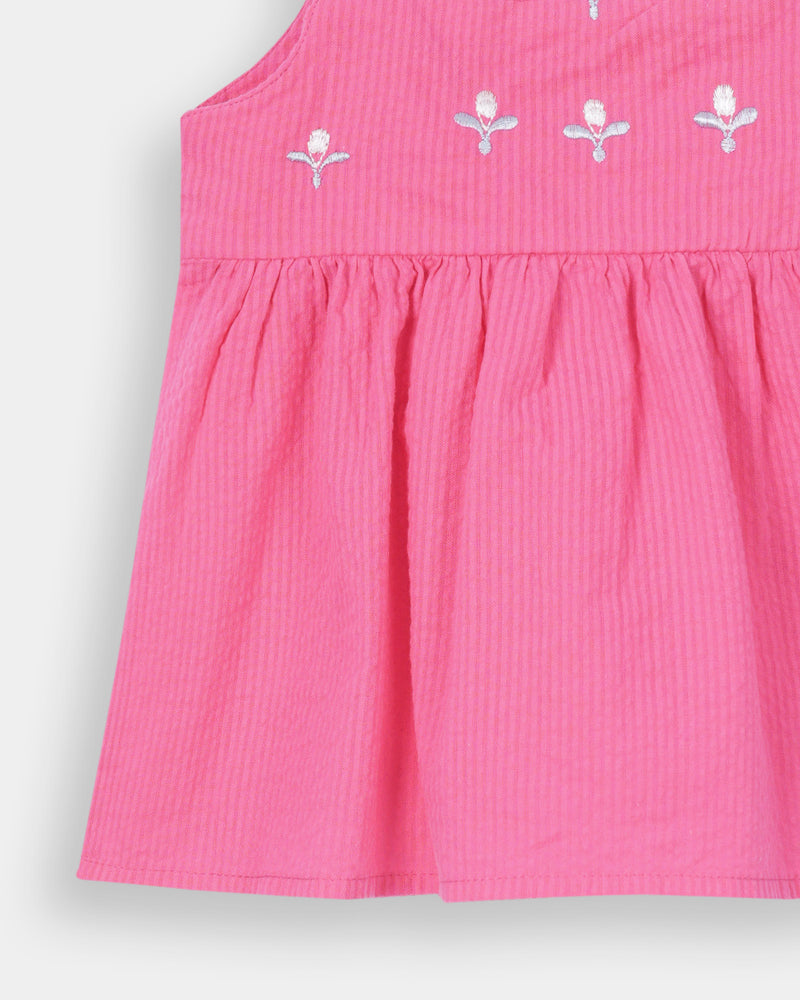 Girls Embroidered Top - Engine - Buy Now