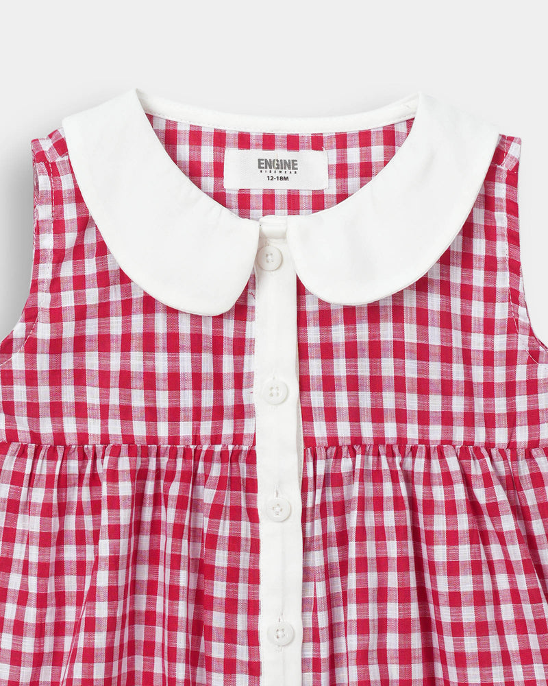Girls Check Top - Engine - Buy Now