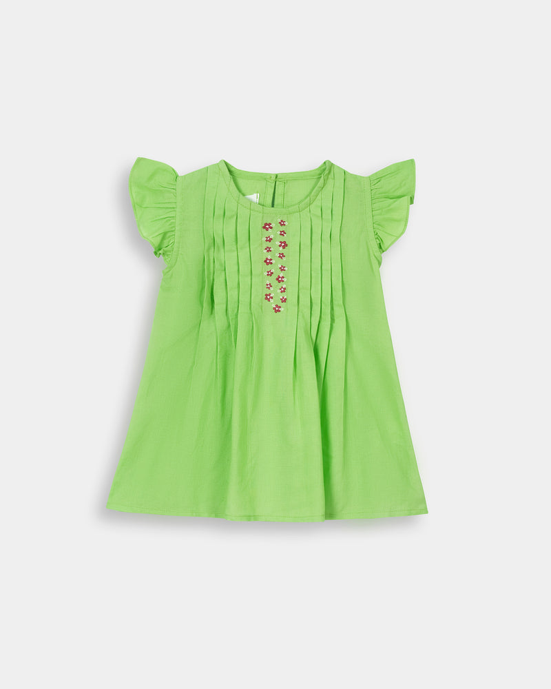 Girls Embroidered Dress - Engine - Buy Now