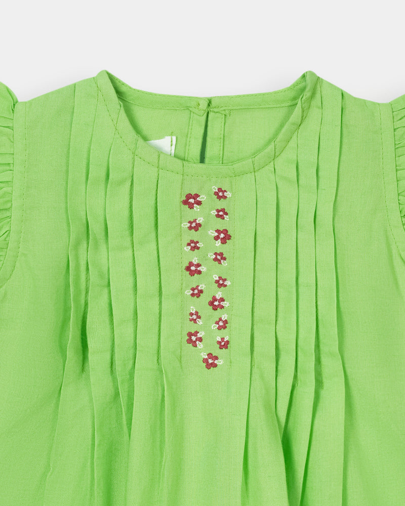 Girls Embroidered Dress - Engine - Buy Now
