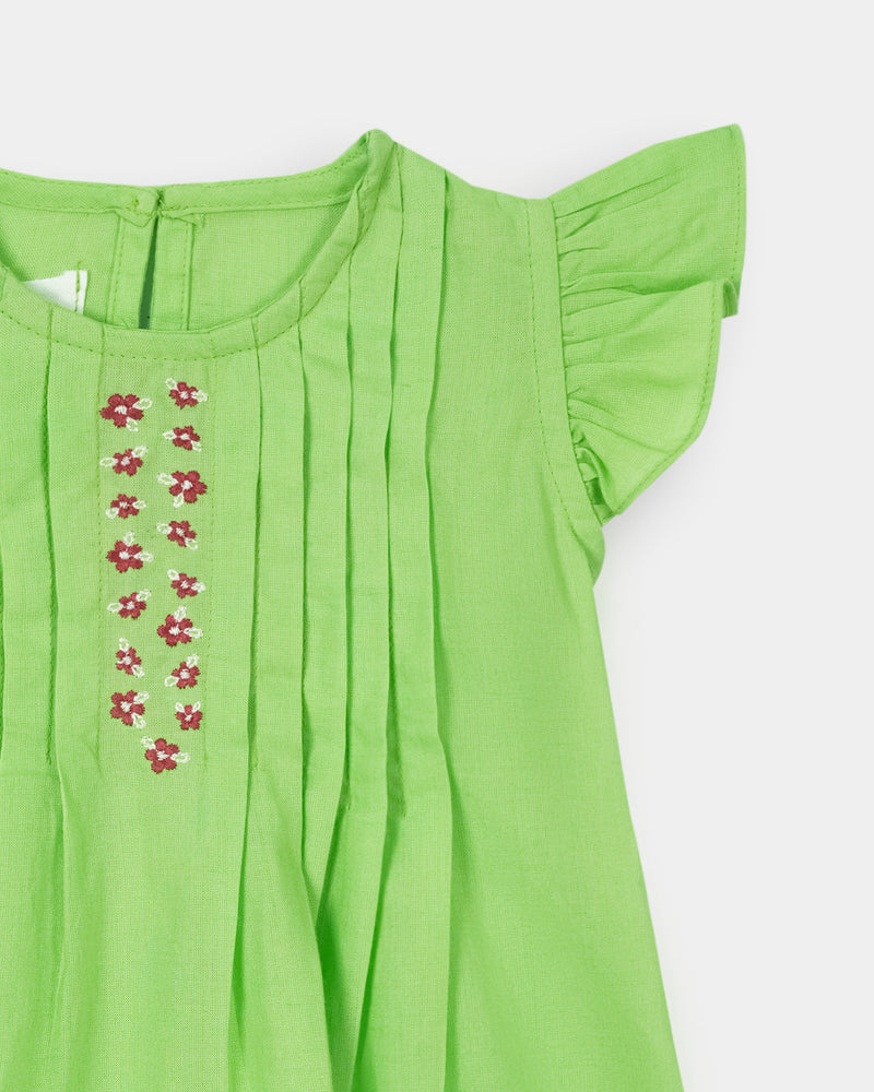 Girls Embroidered Dress - Engine - Buy Now