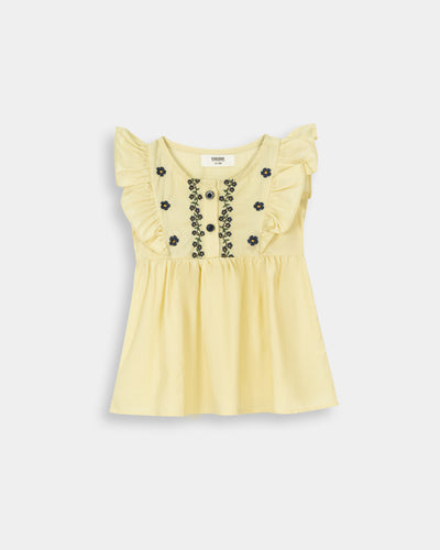 Girls Embroidered Top