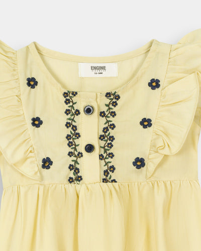 Girls Embroidered Top