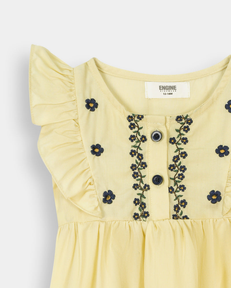 Girls Embroidered Top - Engine - Buy Now