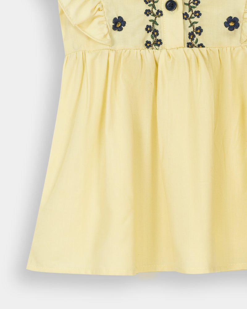 Girls Embroidered Top - Engine - Buy Now
