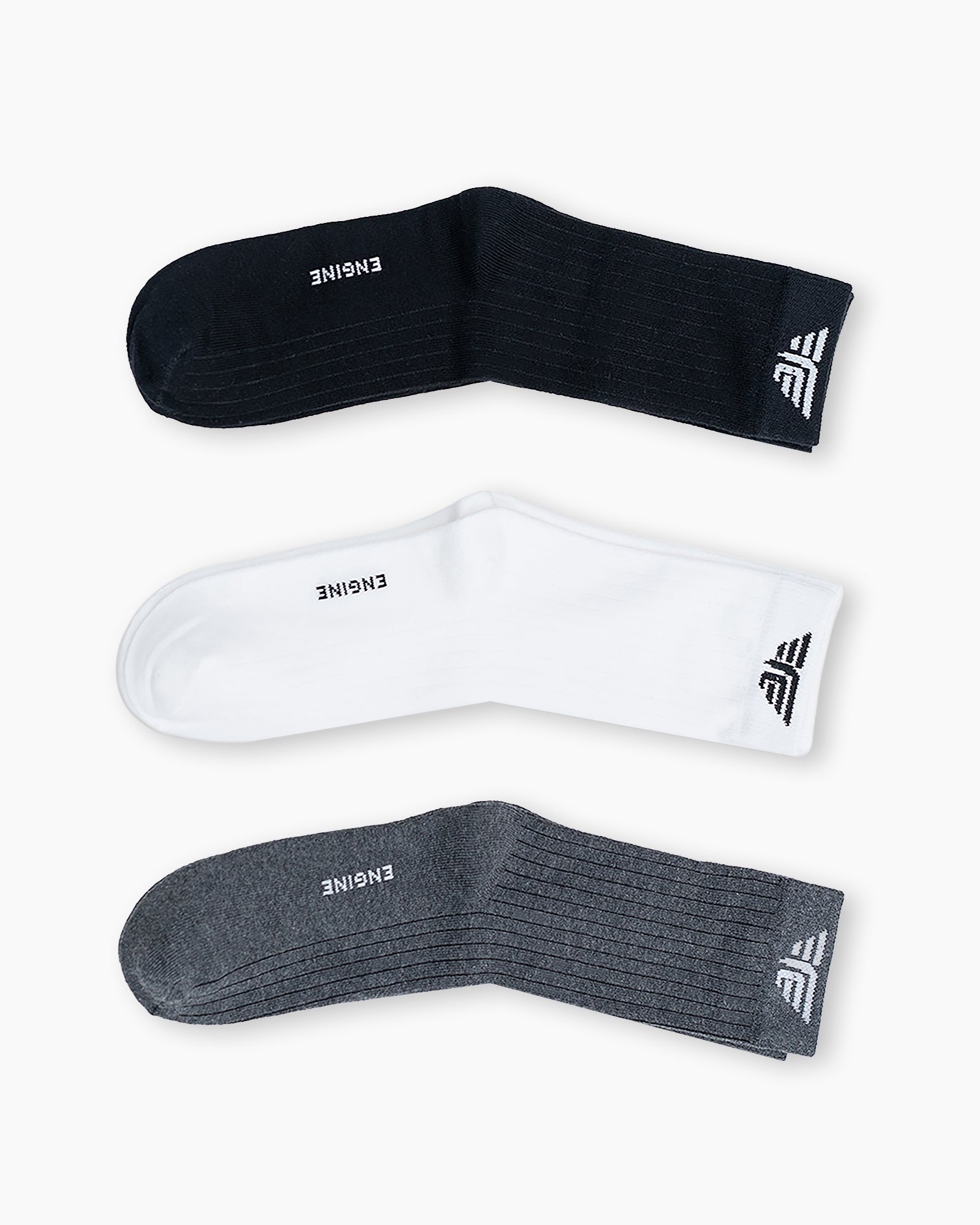 Men Crew Cut Socks - Engine - Buy Now