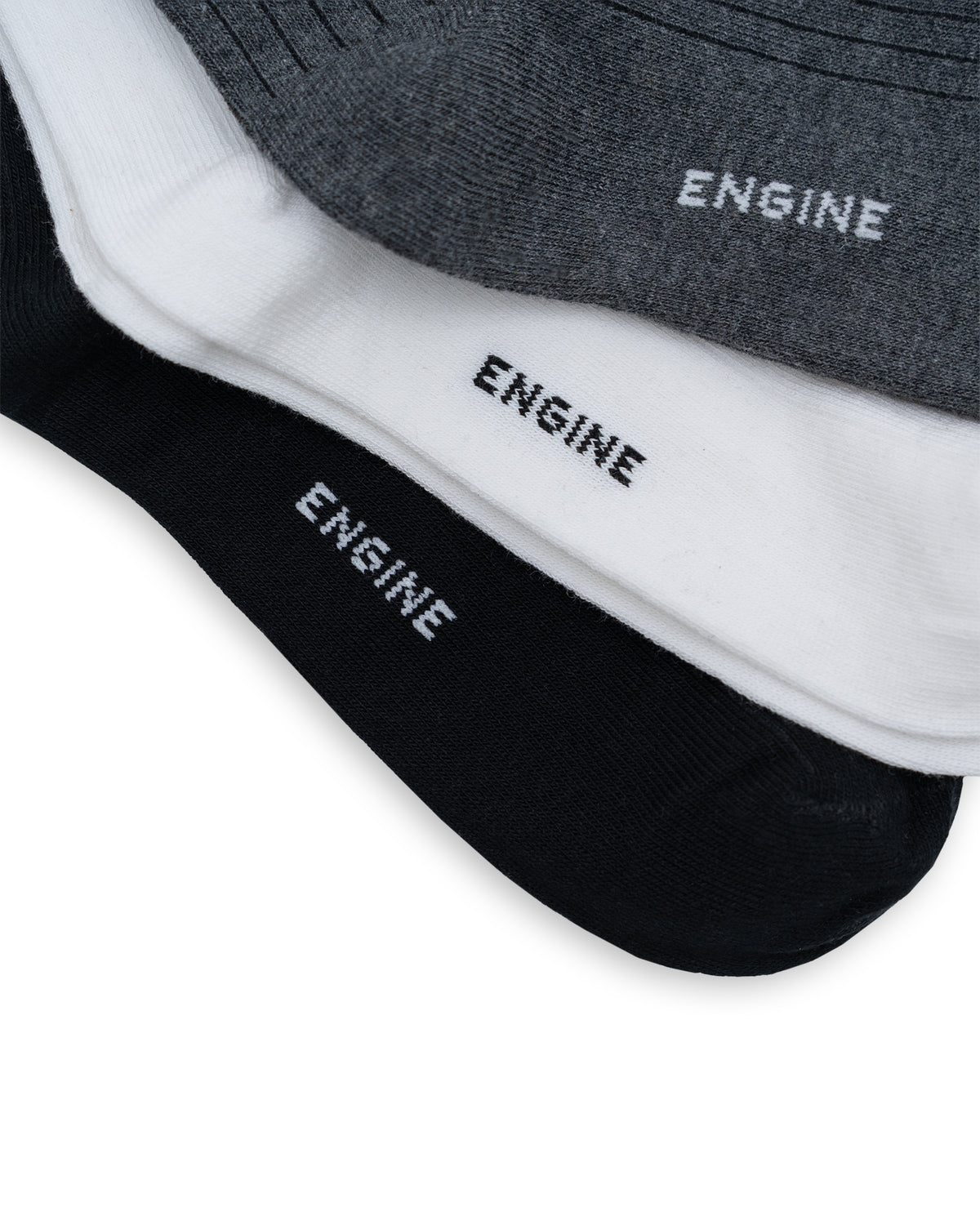 Men Crew Cut Socks - Engine - Buy Now