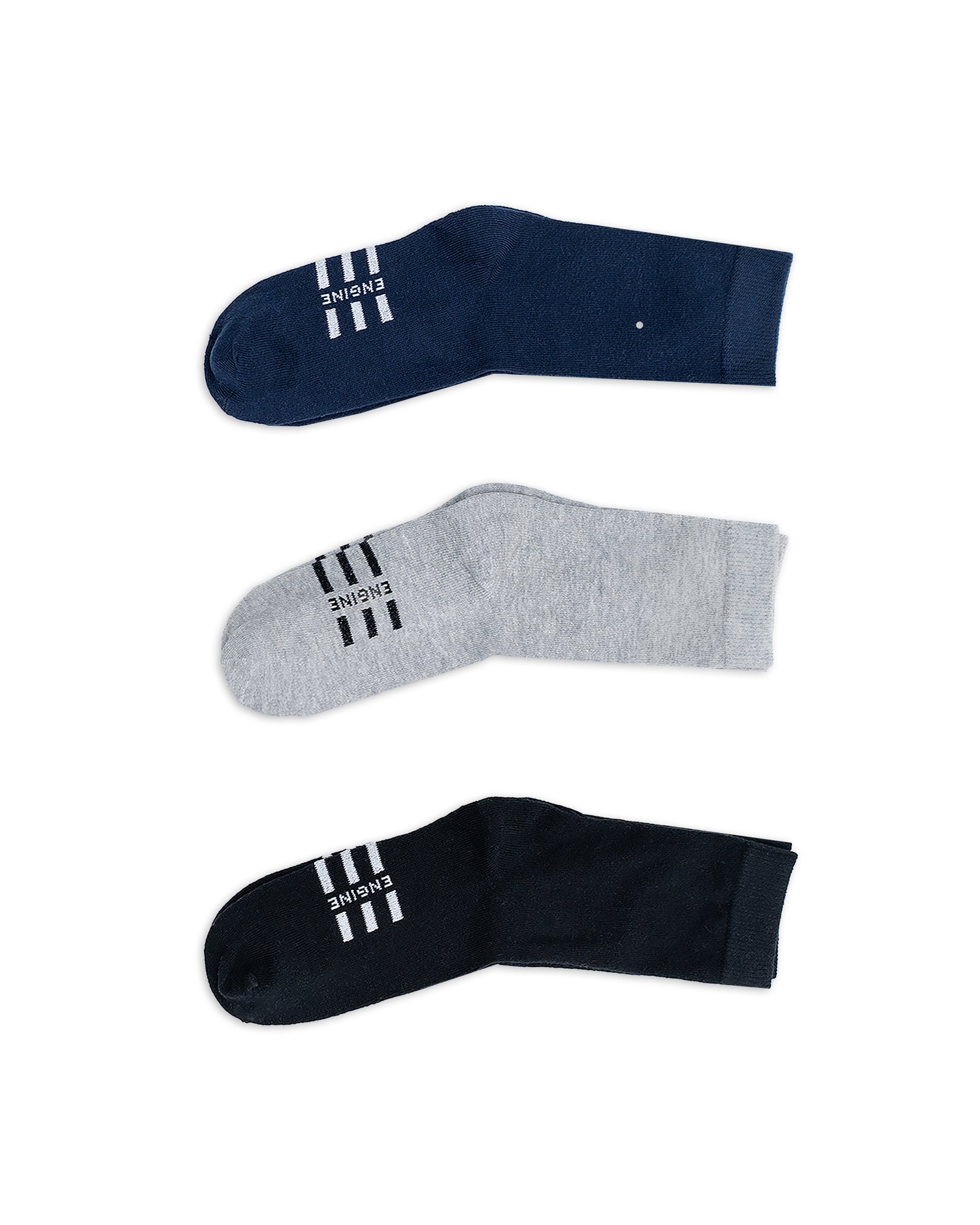 Men Crew Cut Socks - Engine - Buy Now