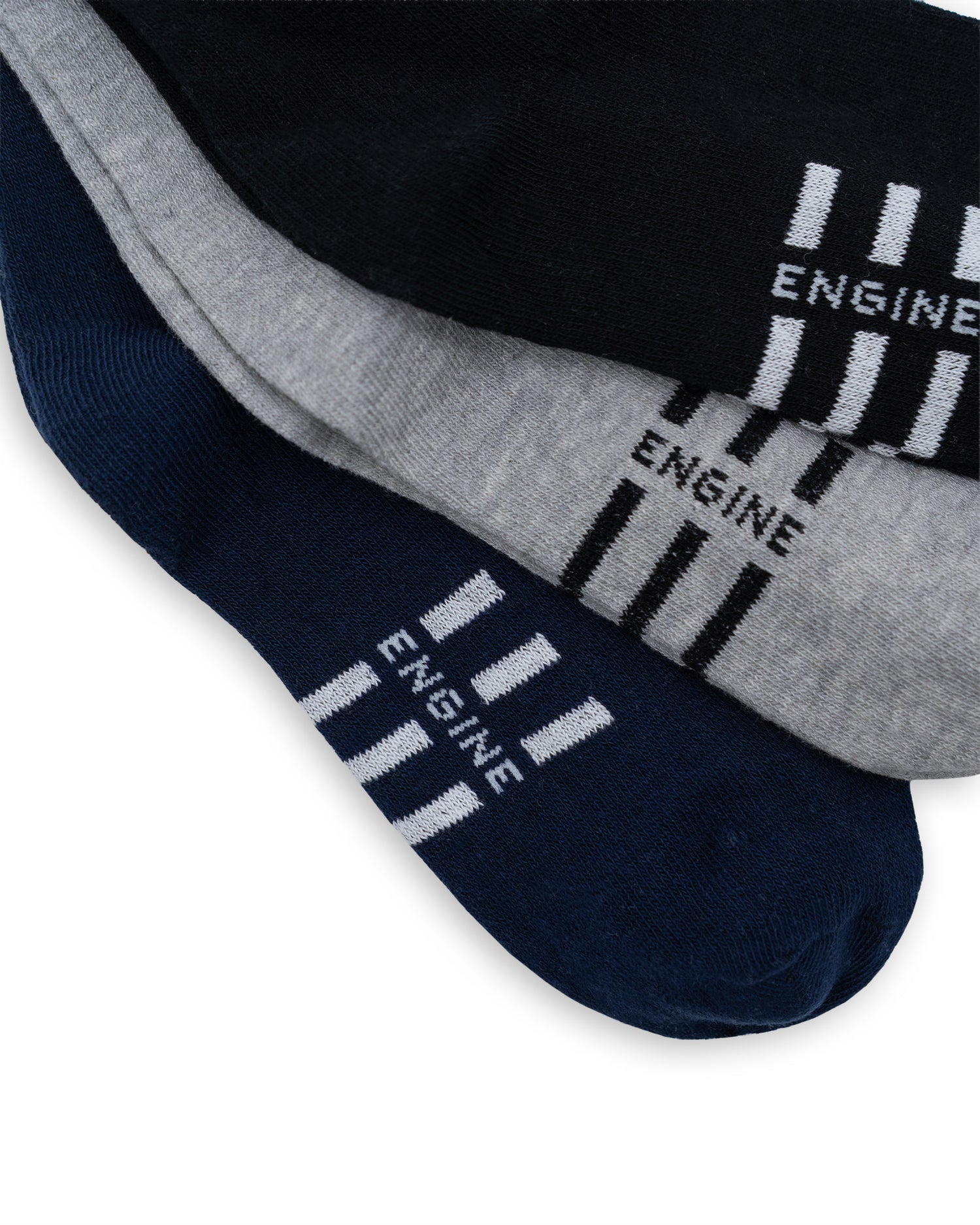 Men Crew Cut Socks - Engine - Buy Now