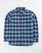 Boys Blue Color Long Sleave Check Casual Shirt For BOYS - ENGINE