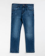 Boys Blue Color Slim Fit Denim - Engine - Buy Now