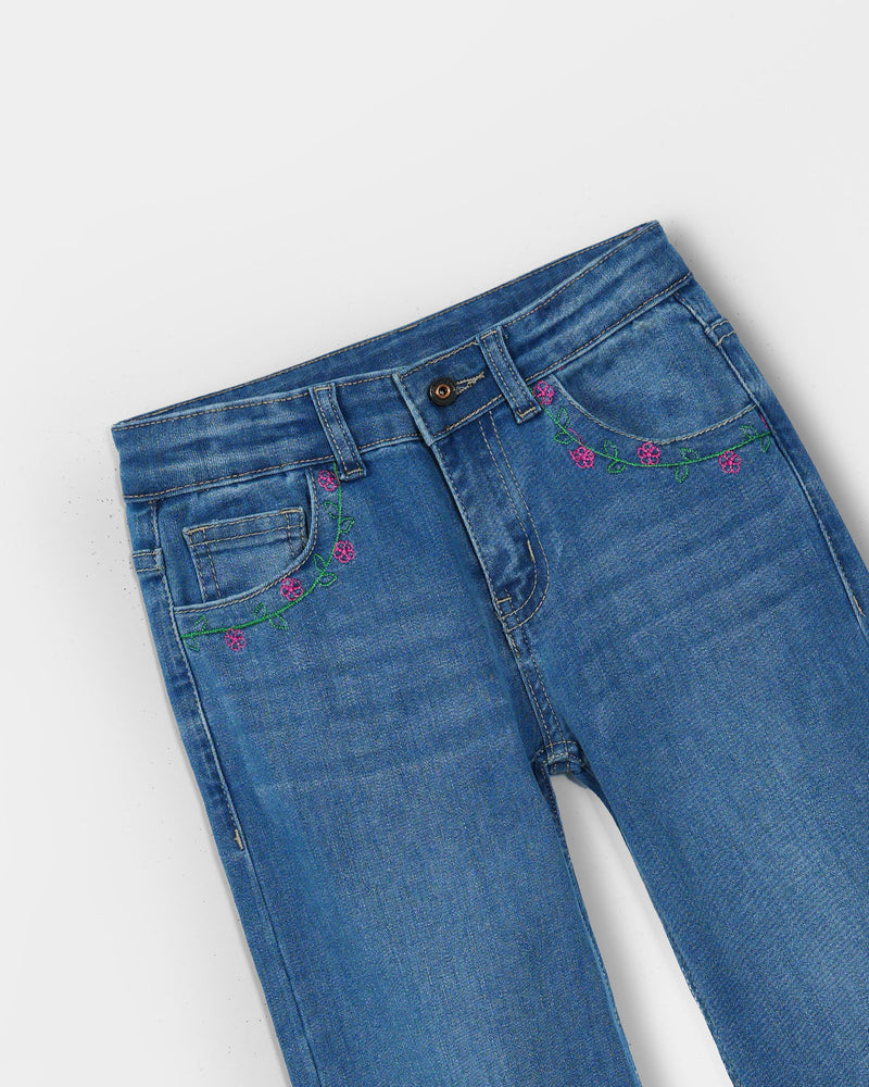 Girls Flared Denim - Engine - Buy Now