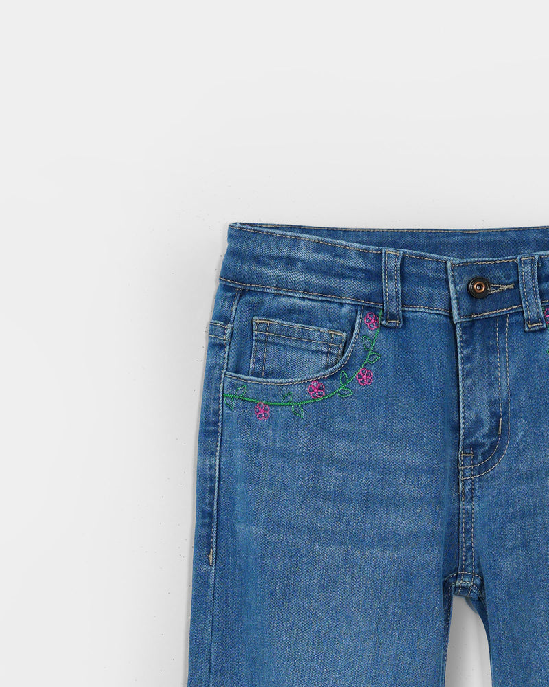 Girls Flared Denim - Engine - Buy Now