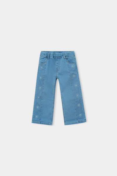 Girls Flared Denim