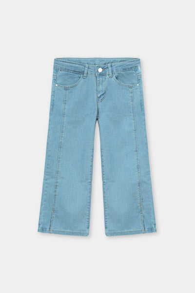 Girls Flared Denim