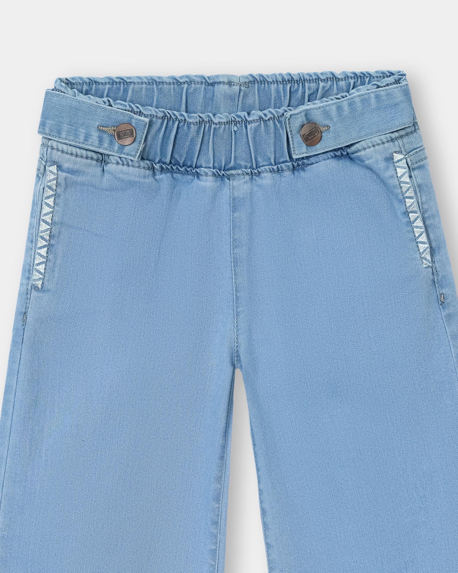 Girls Flared Denim