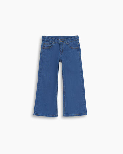 Girls Flared Denim