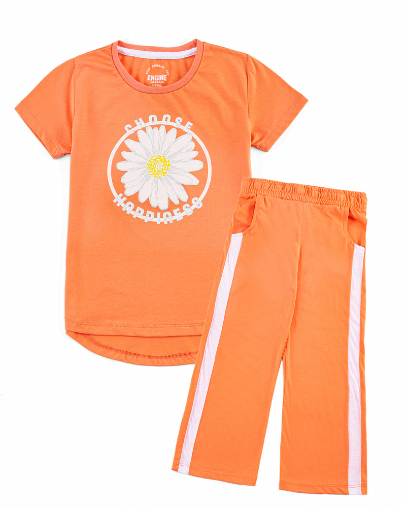 Girls Daisy Co-Ord Set - Engine - Buy Now