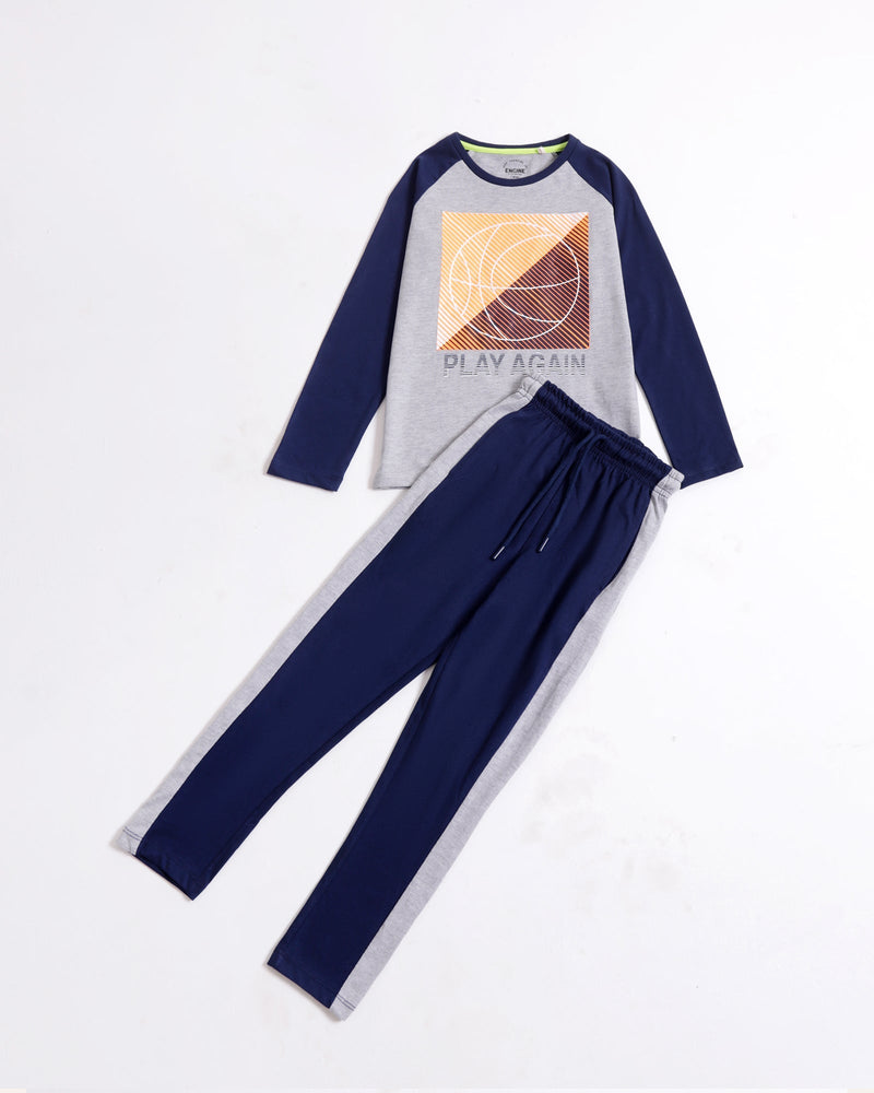 Boys 2 Piece Knit Suit - Engine - Buy Now