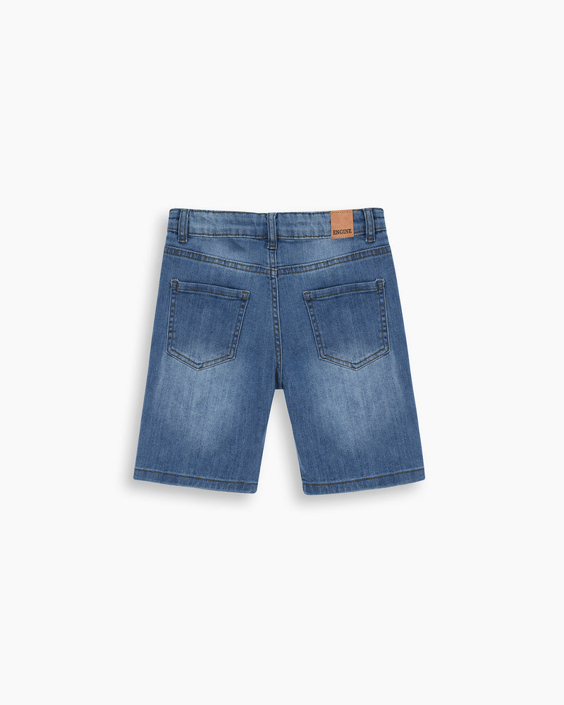 Boys Denim Shorts - Engine - Buy Now