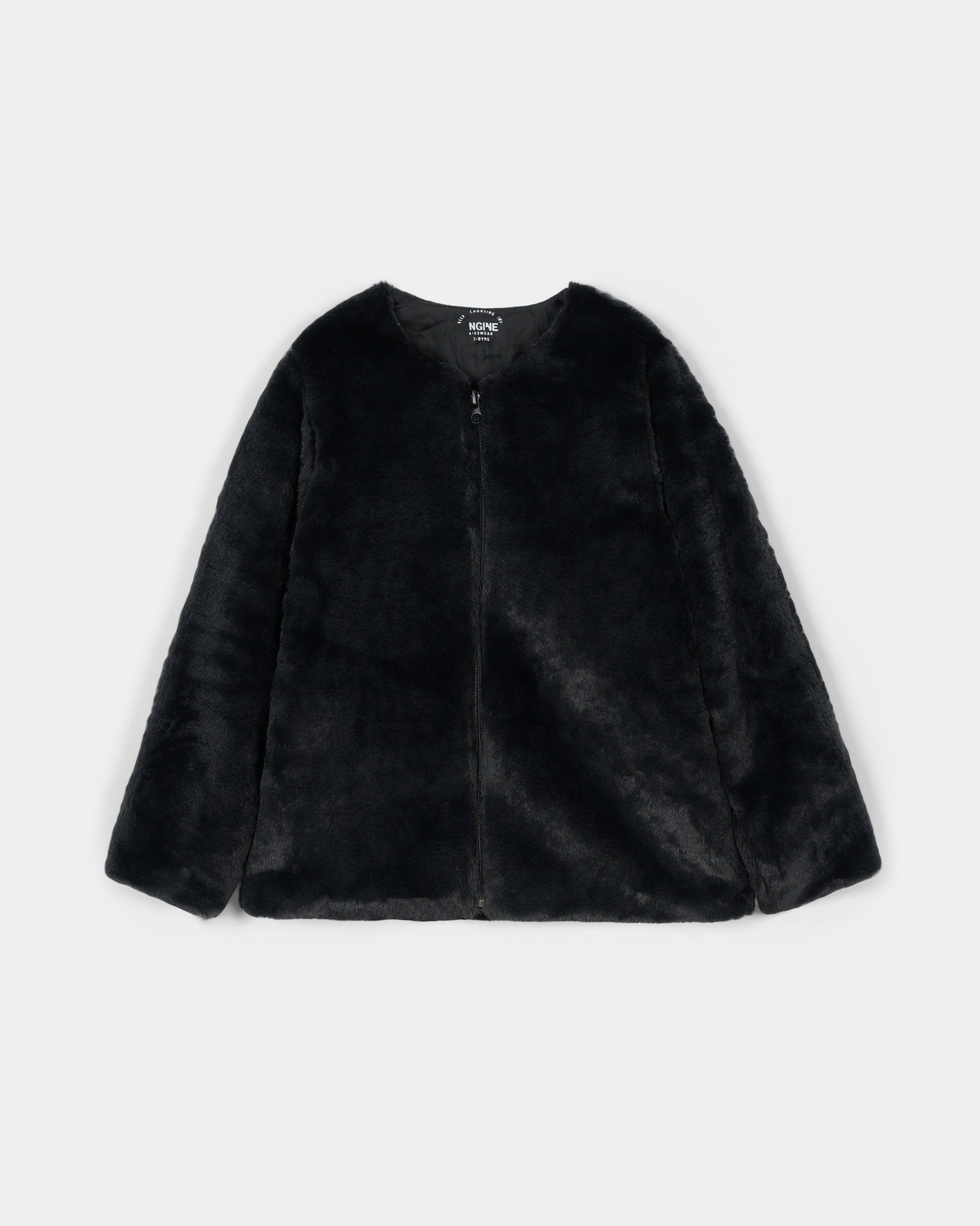 Girls Fashion Zip-Up Upper