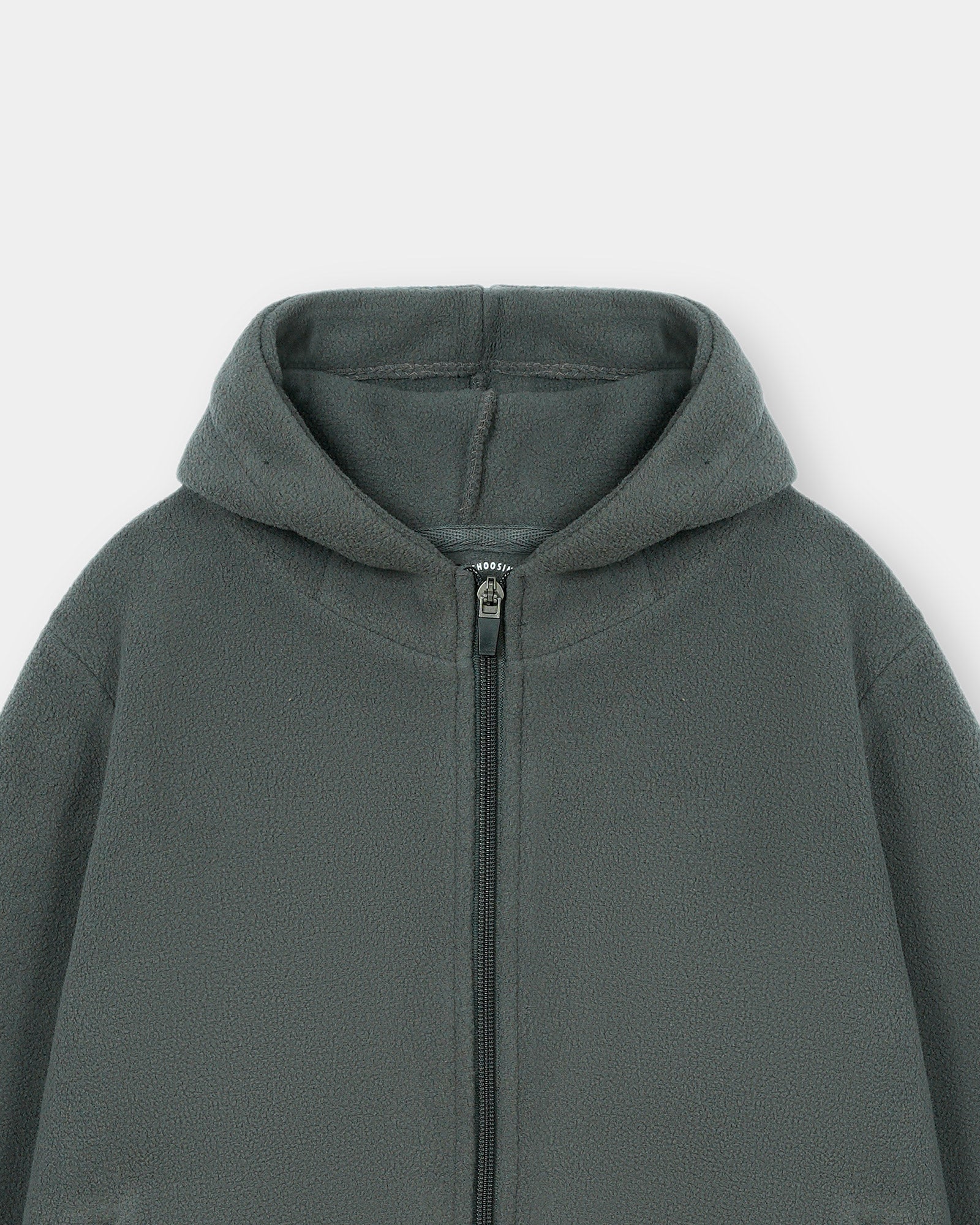 Boys Basic Zip-Up Hoodie