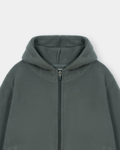Boys Basic Zip-Up Hoodie