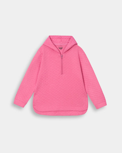 Girls Basic Zip-Up Hoodie