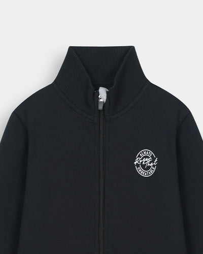 Boys Basic Zip-Up Upper