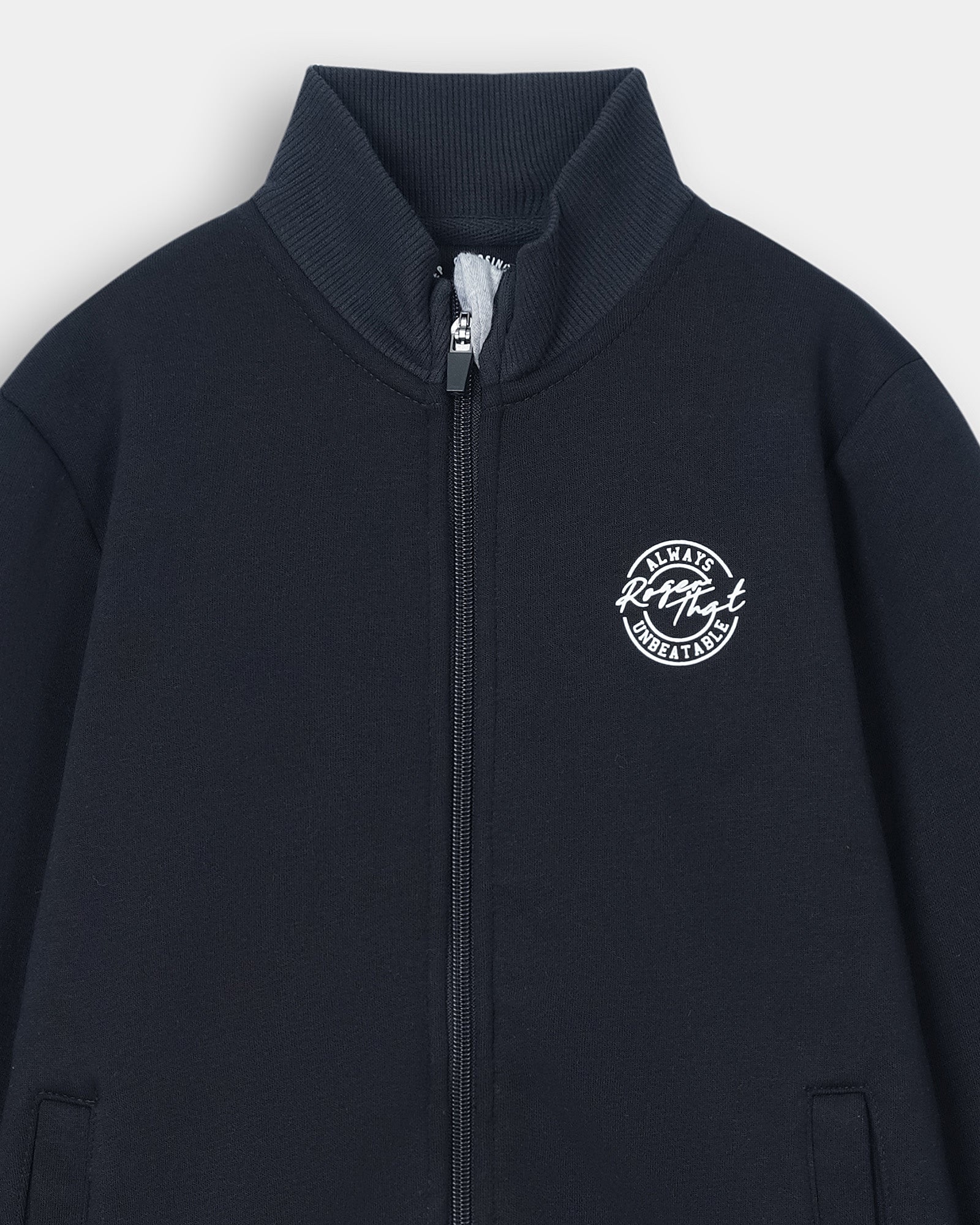 Boys Basic Zip-Up Upper