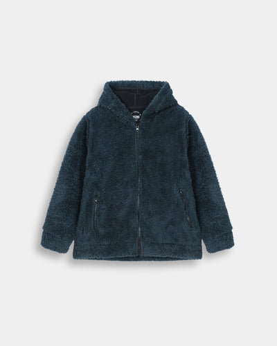 Boys Basic Zip-Up Hoodie