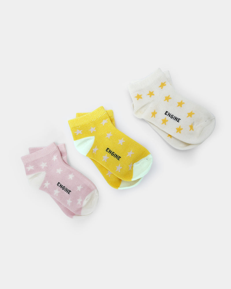 Girls Ankle Socks - Engine - Buy Now