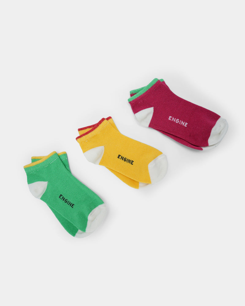 Girls Ankle Socks - Engine - Buy Now