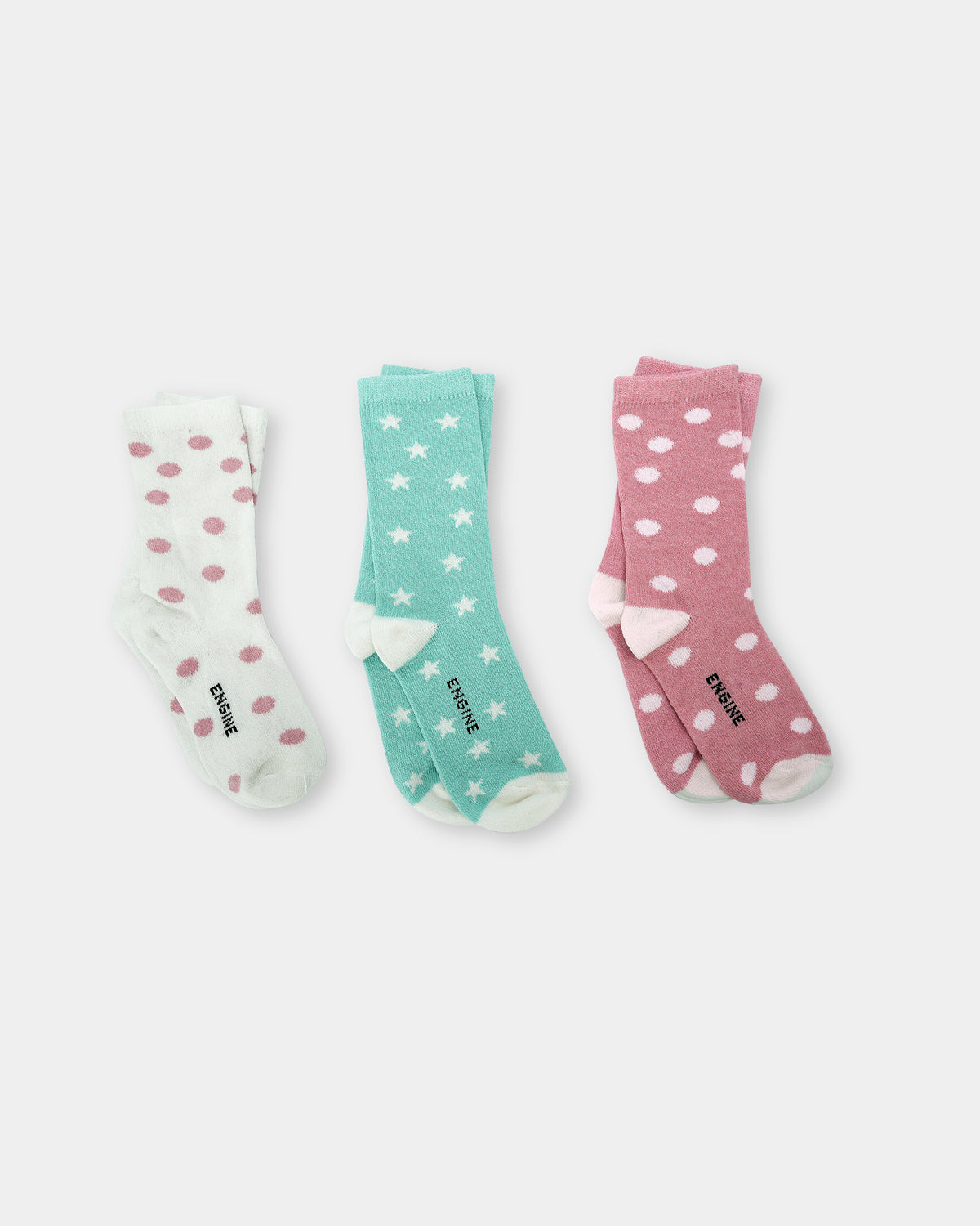 Girls Full Length Socks - Engine - Buy Now