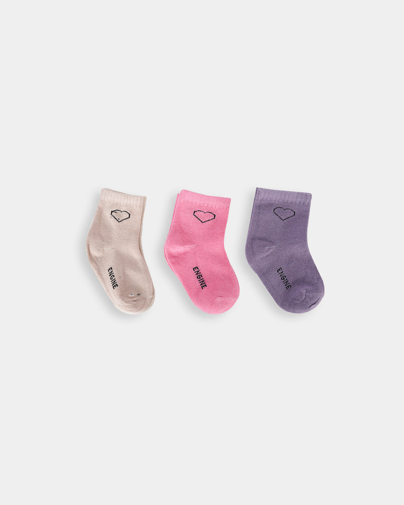 Girls Crew Cut Socks - Engine - Buy Now