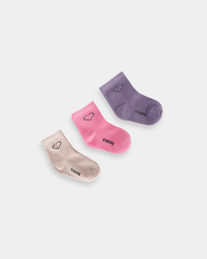 Girls Crew Cut Socks - Engine - Buy Now