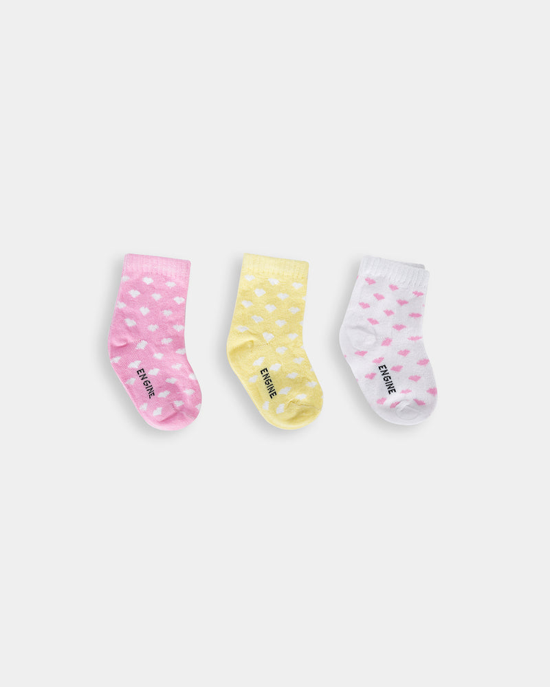 Girls Crew Cut Socks - Engine - Buy Now