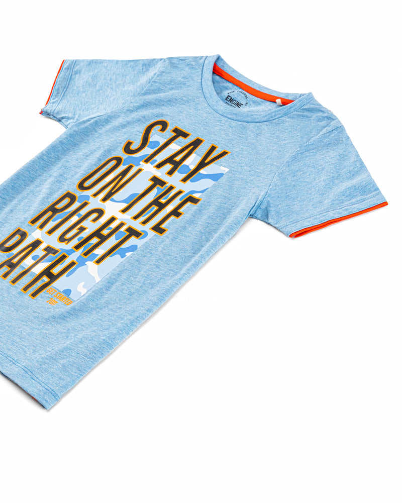 Boys Slogan T Shirt - Engine - Buy Now