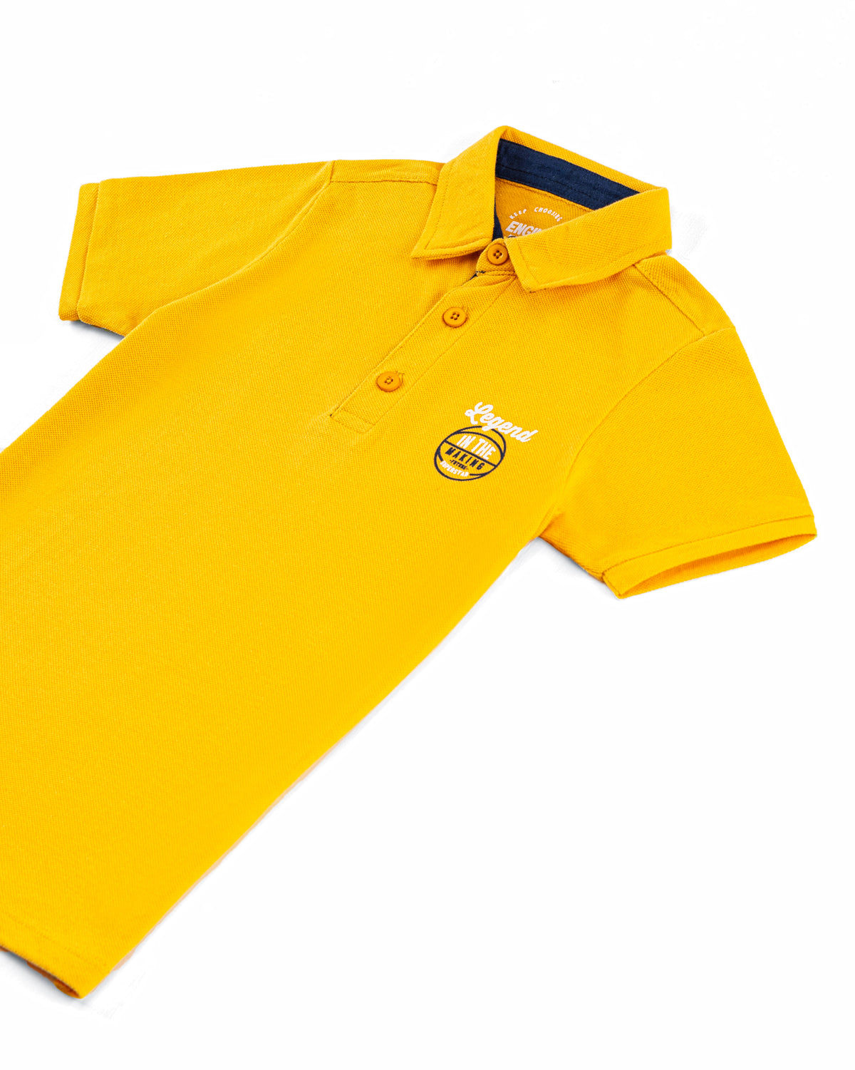 Boys Solid Polo Tee - Engine - Buy Now