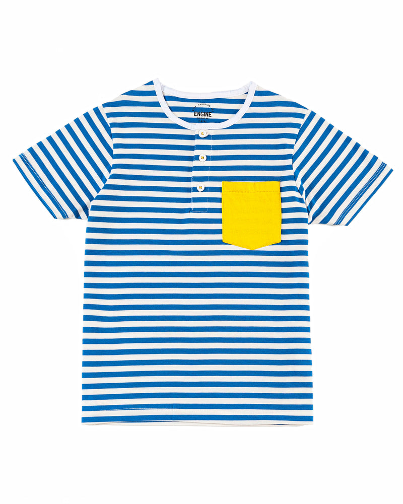 Boys Striped Henley - Engine - Buy Now