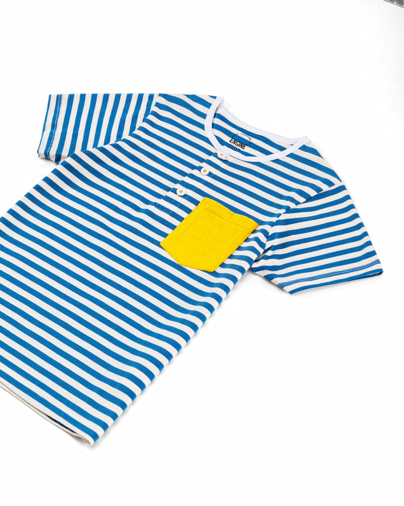 Boys Striped Henley - Engine - Buy Now
