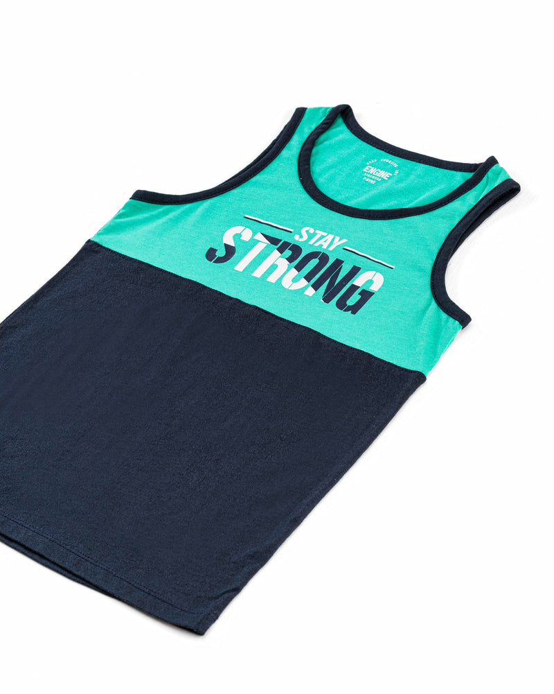 Boys Slogan Tank Top - Engine - Buy Now