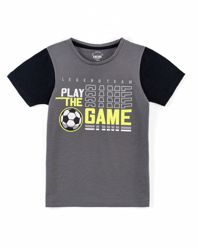 Boys Football Graphic Tee - Engine - Buy Now