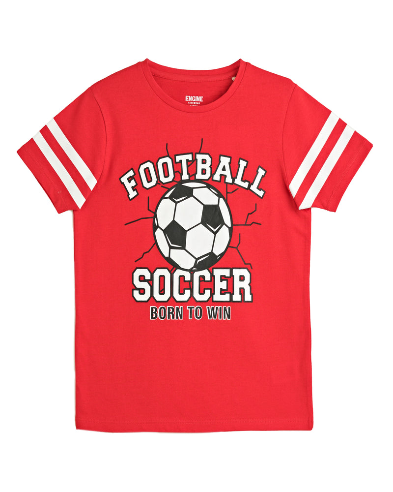 Boys Football T-Shirt - Engine - Buy Now