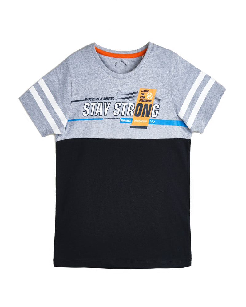 Boys Panel T-Shirt - Engine - Buy Now