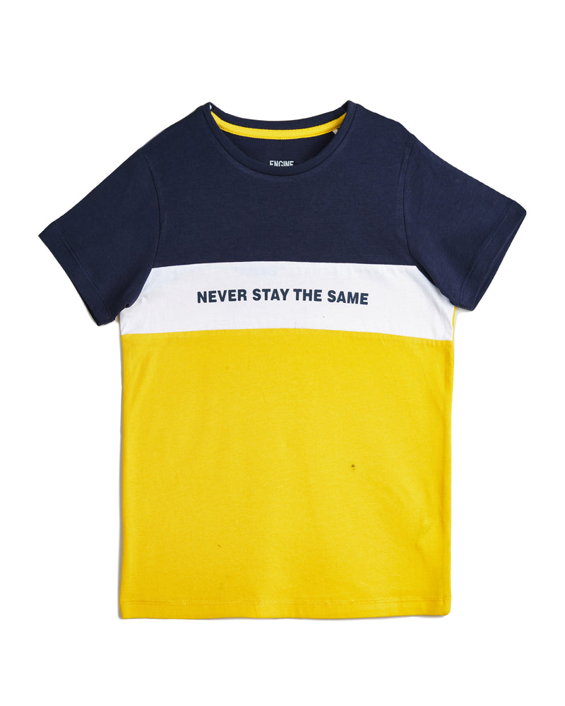 Boys Panel T Shirt - Engine - Buy Now